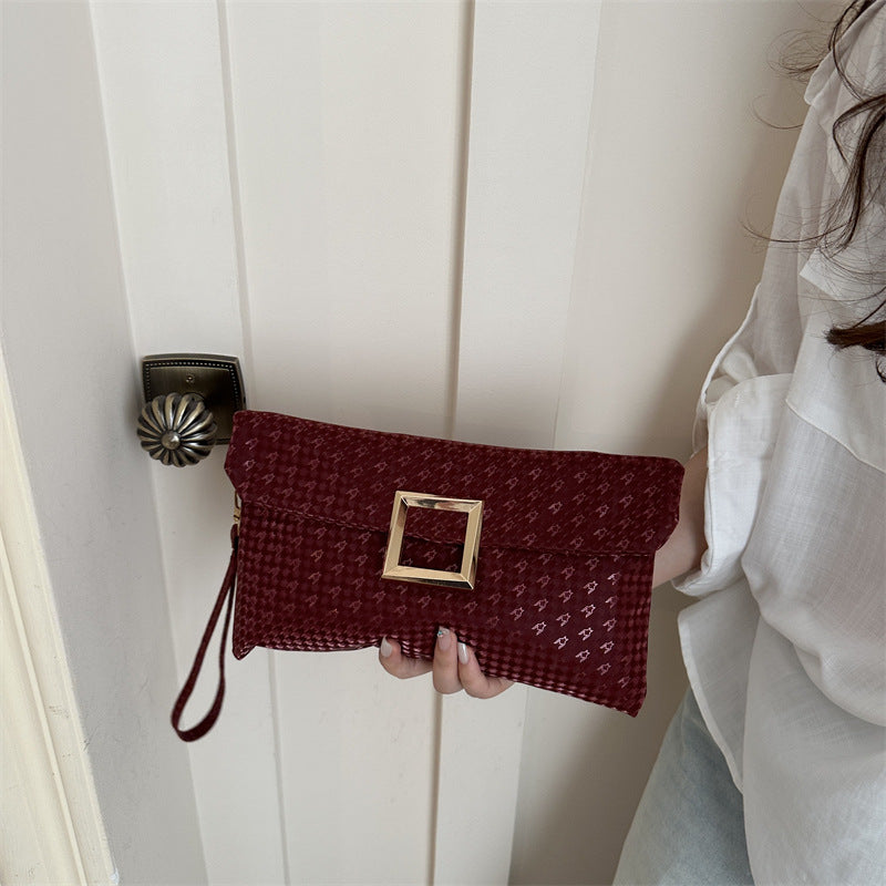 Elegante Texturierte Clutch Tasche