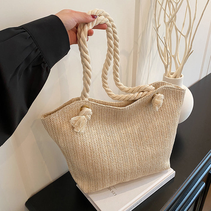 Chic handgewebte Strandtasche Karnz