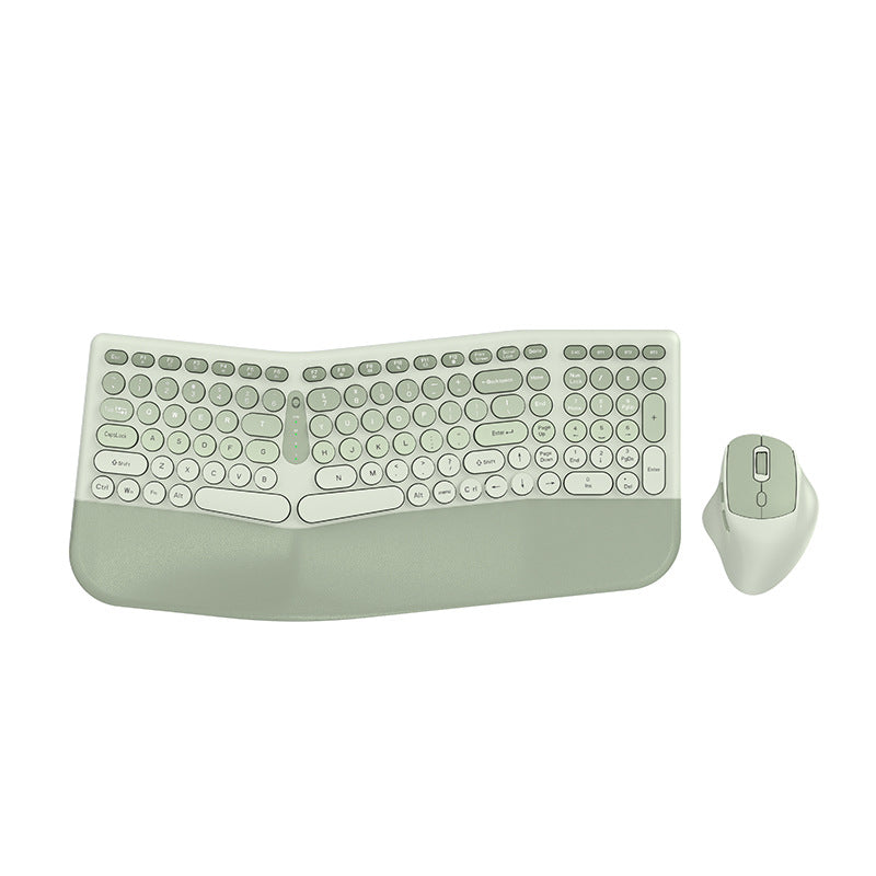 Ergonomische Wireless Tastatur und Maus Combo Karnz
