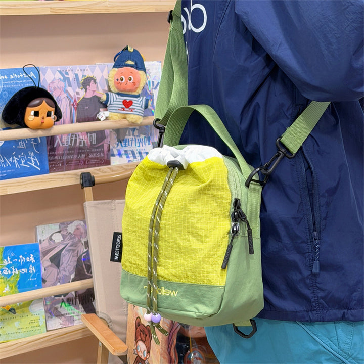Kompakte stilvolle Kordelzug-Rucksack Karnz