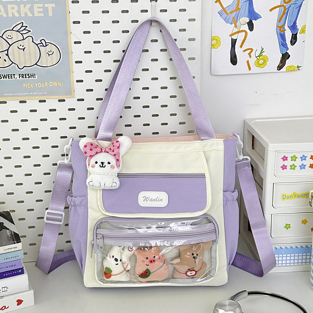 Multi-Taschen Transparenter Rucksack Karnz