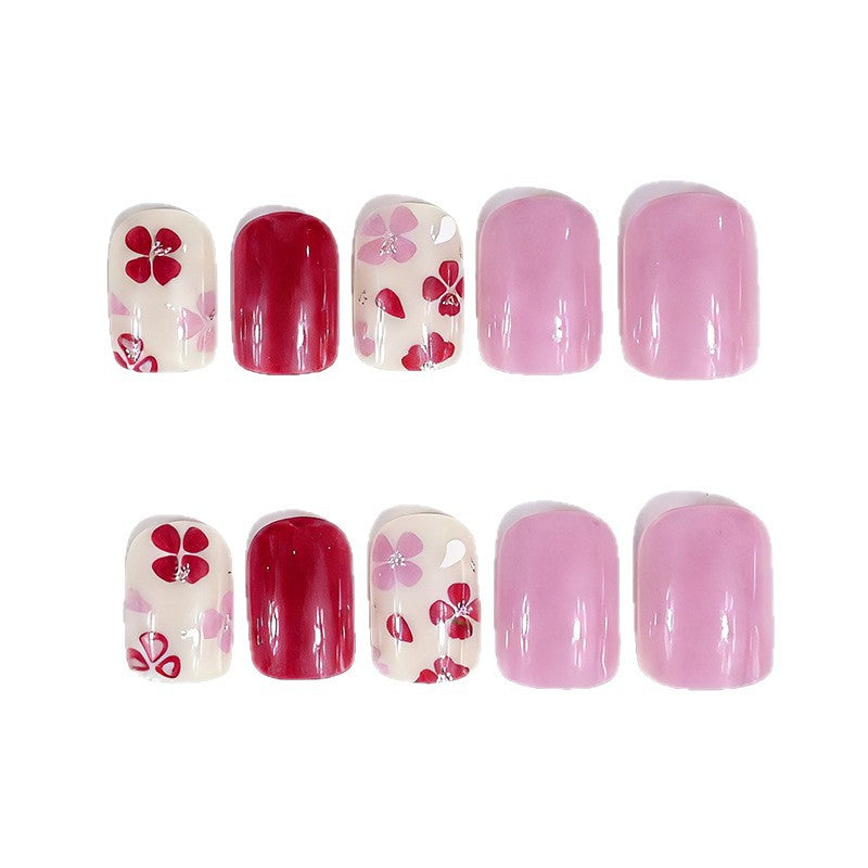 Florale dekorative Gel-Nagelerweiterungen Karnz