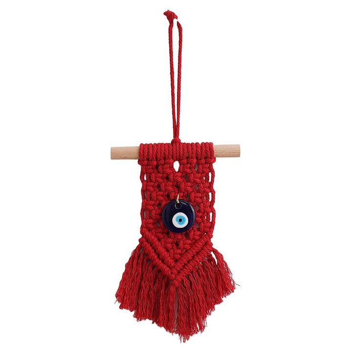 Macrame Wandbehang Kunstwerk Karnz
