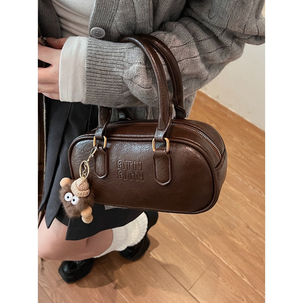 Texturierte Mini-Handtasche Karnz