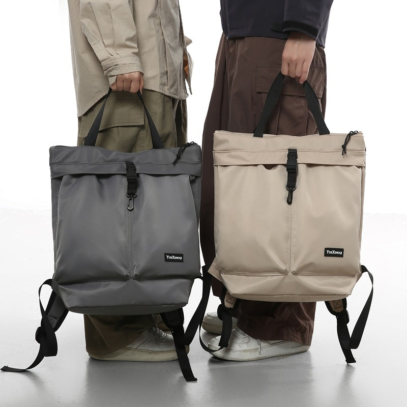Vielseitige Urban Roll-Top Tote Rucksack Karnz