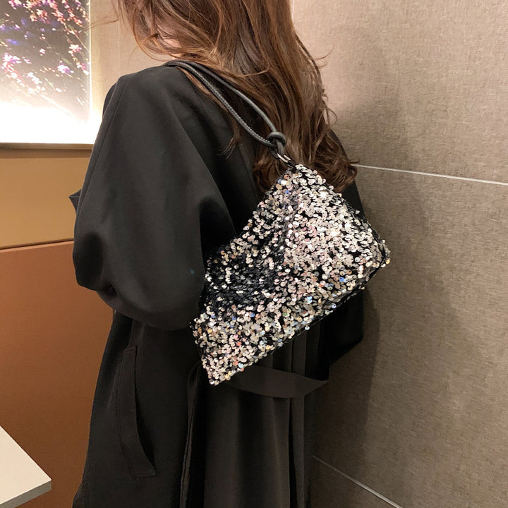 Pailletten Abendhandtasche