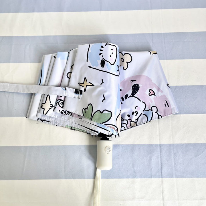 Damen Faltregenschirm mit verspieltem Pochacco Design Karnz