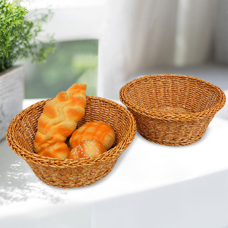 Dekorative handgefertigte Weidenfrüchteschale Karnz
