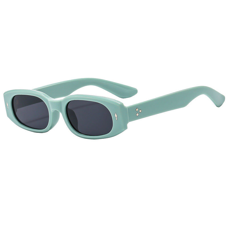 Damen Designer-Sonnenbrille mit stilvollem, quadratischem Rahmen Karnz