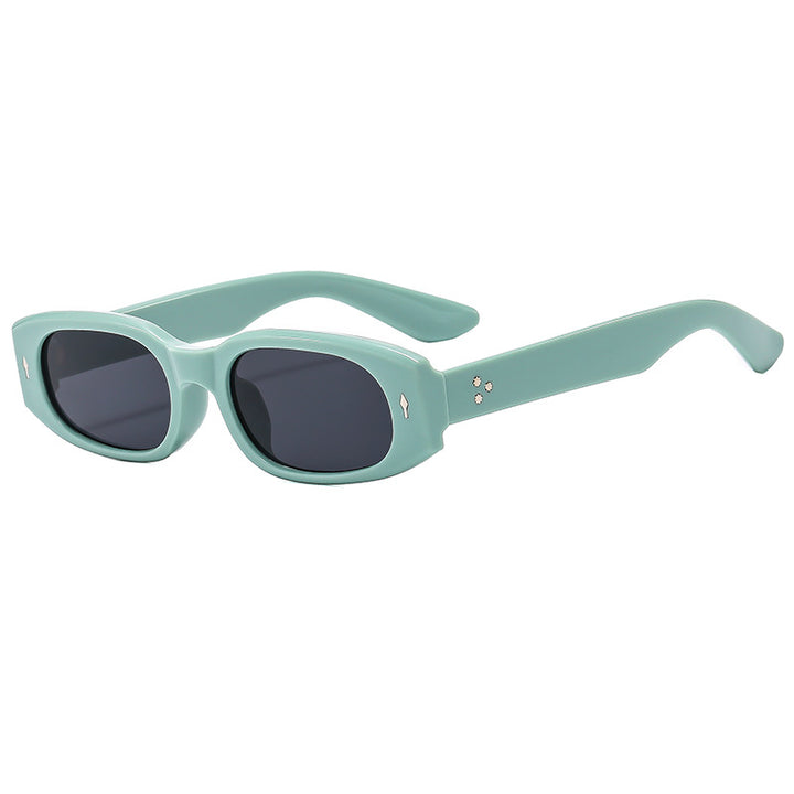 Damen Designer-Sonnenbrille mit stilvollem, quadratischem Rahmen Karnz