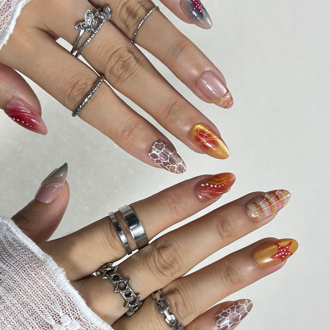 Press-On Nagelkunst Karnz