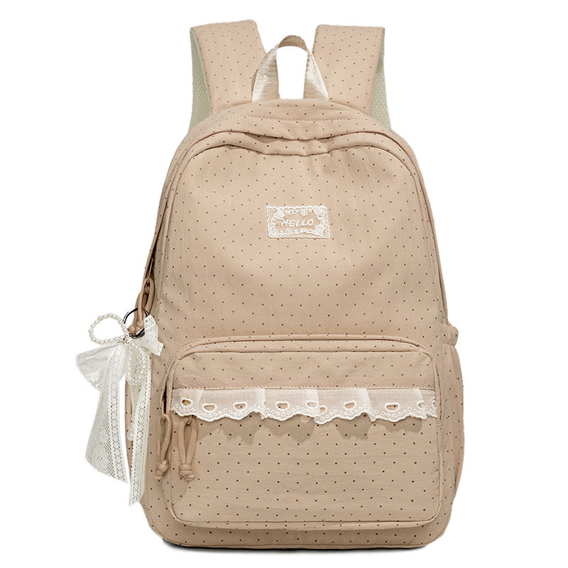 Stylischer Punkte Rucksack Karnz