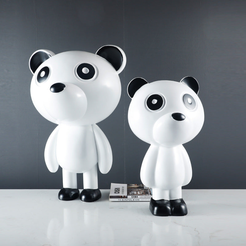 Dekorative Panda-Figurine