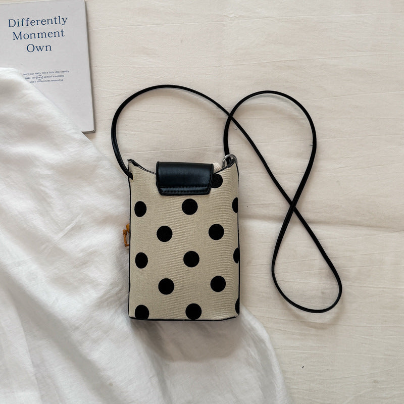 WoPlayful Polka Dot Umhängetasche Karnz