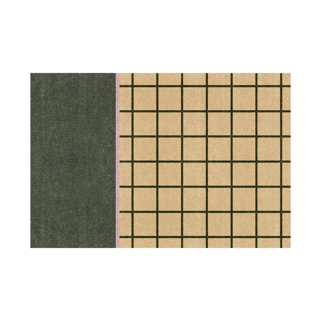 Stylische geometrische Muster-Badmatte Karnz