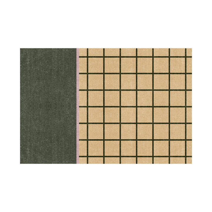 Stylische geometrische Muster-Badmatte Karnz