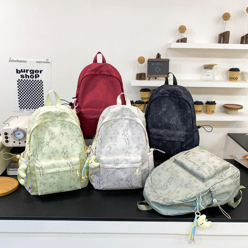 Stylischer Blumenmuster-Rucksack Karnz