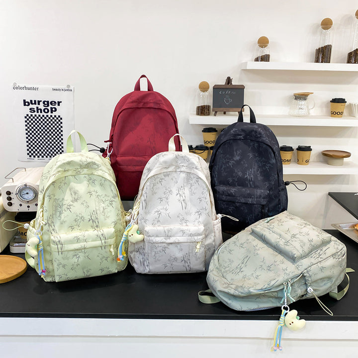 Stylischer Blumenmuster-Rucksack Karnz