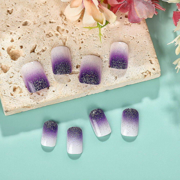 Ombre Glitter Nagelspitzen Karnz