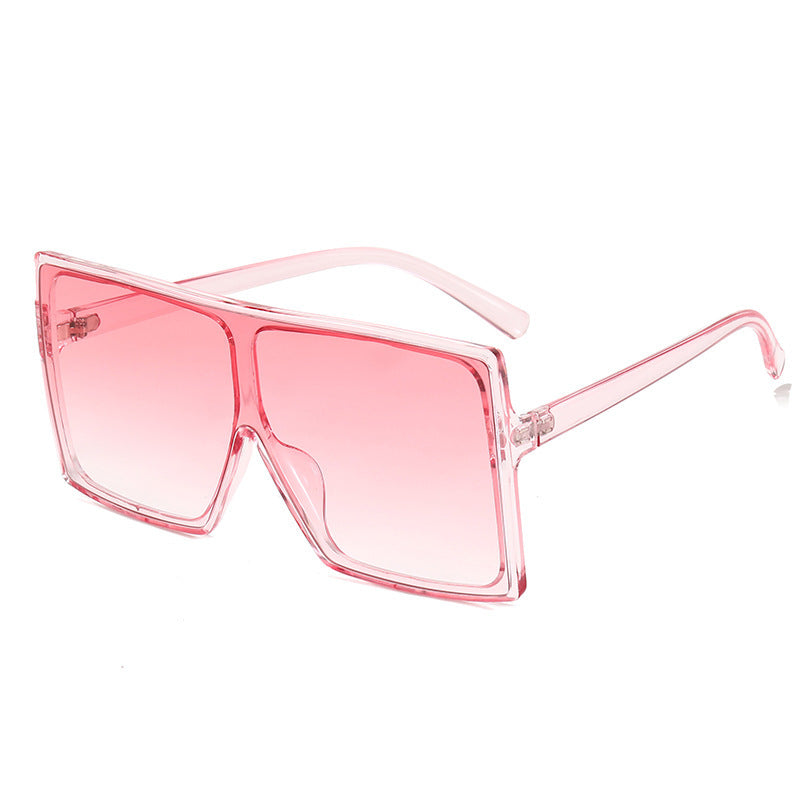 Damen Oversized Sonnenbrille im modischen geometrischen Design Karnz