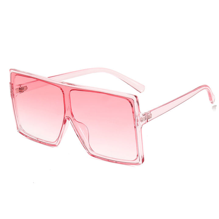 Damen Oversized Sonnenbrille im modischen geometrischen Design Karnz