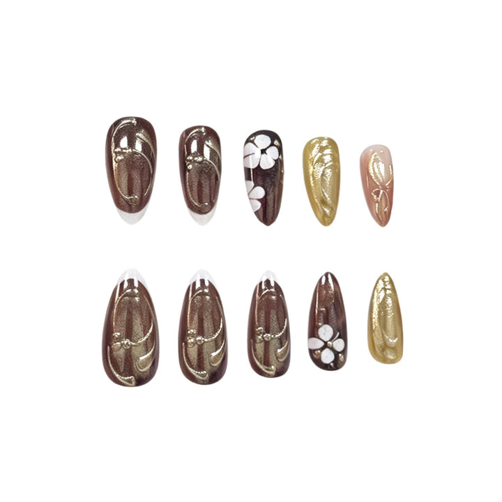 Künstlerische Acryl-Nagelerweiterungen Karnz 1789915379