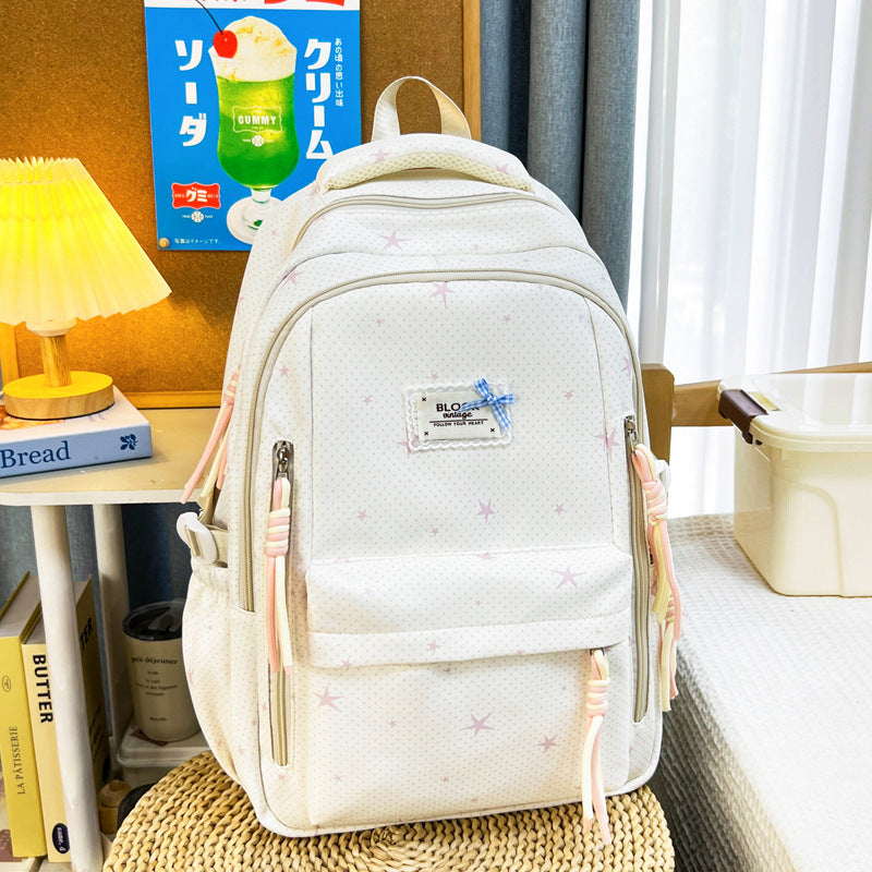Stylischer mit Sternen verzierten multifunktionalen Rucksack Karnz