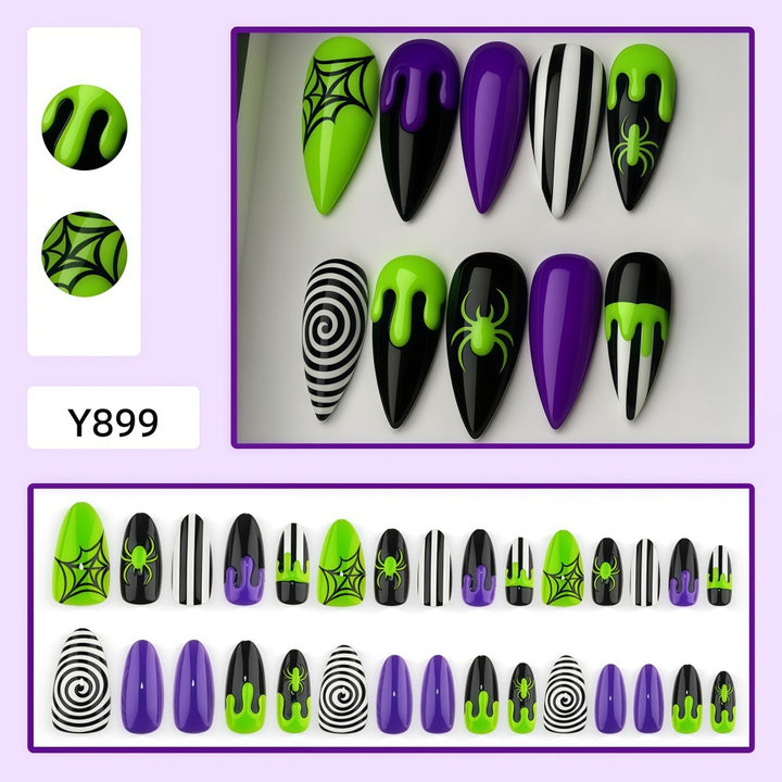 Spooky Kunstnagel-Set Karnz