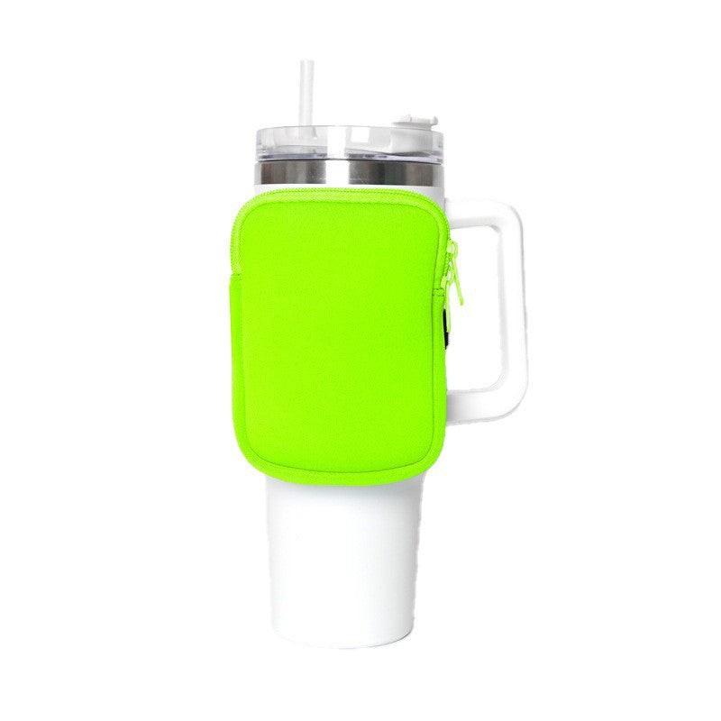 Unisex Getränkehalter mit praktischer Tasche Karnz