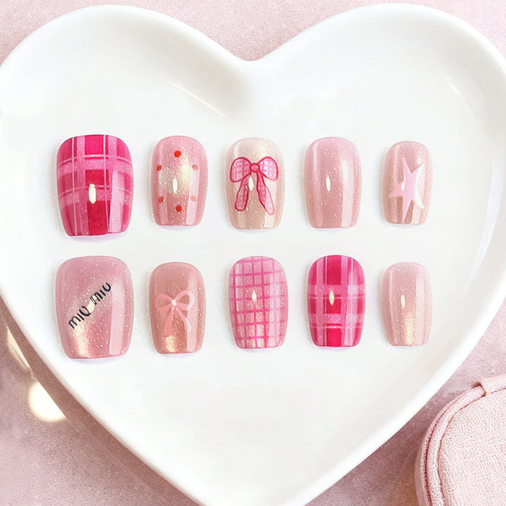 Dekoratives Press-On Nagelkunstset Karnz 1787542950