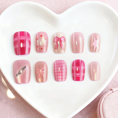 Dekoratives Press-On Nagelkunstset Karnz 1787542950