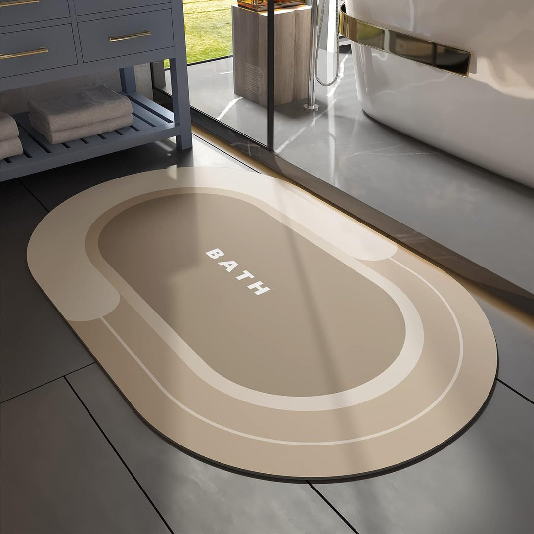 Bequeme rutschfeste Badematte Karnz