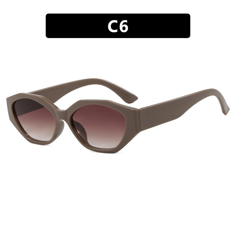 Damen stilvolle Sonnenbrille im modern geometrischen Design mit schützendem UV-Filter Karnz