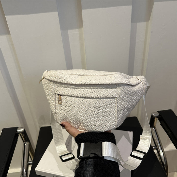 Stylische Woven Bauchtasche