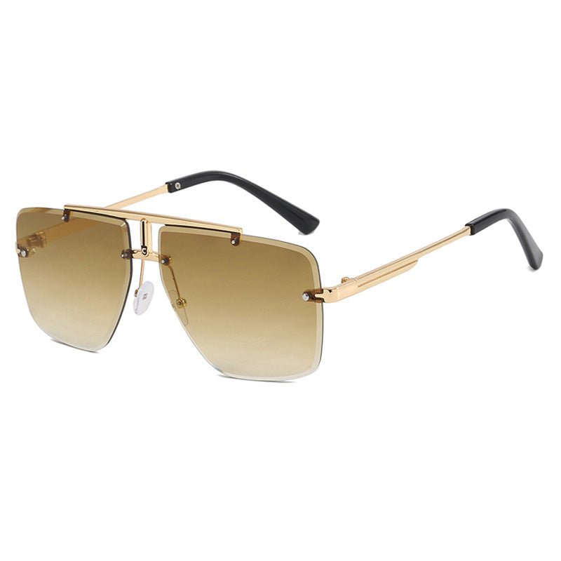 Damen quadratische Sonnenbrille im stilvollen minimalistischen Design Karnz
