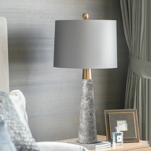 Moderne Marmor Basis Tischlampe