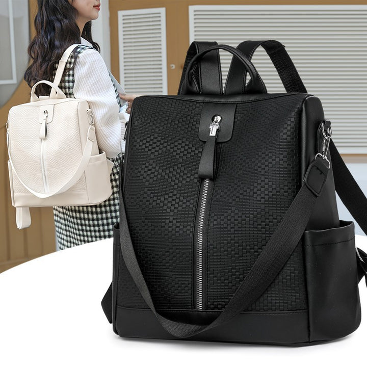 Texturierte Mehrfachtaschen-Rucksack Karnz