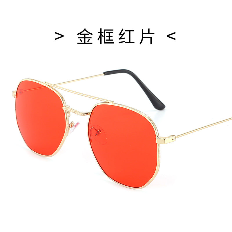 Damen Sonnenbrille mit ovalem Rahmen und schützendem Verlaufsglas Karnz