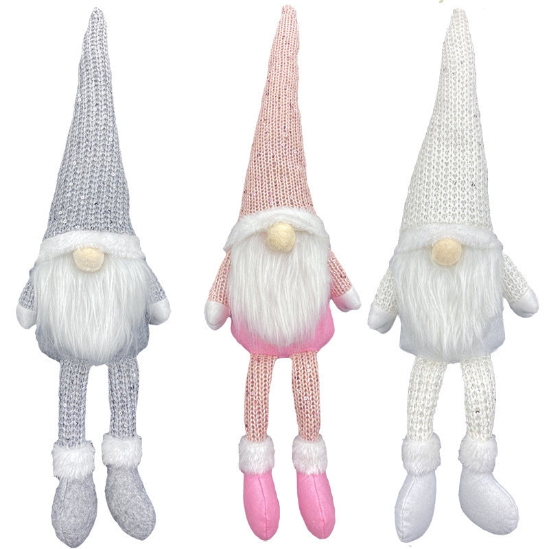 Niedliche Weihnachtsgnom-Dekorationsfigur Karnz
