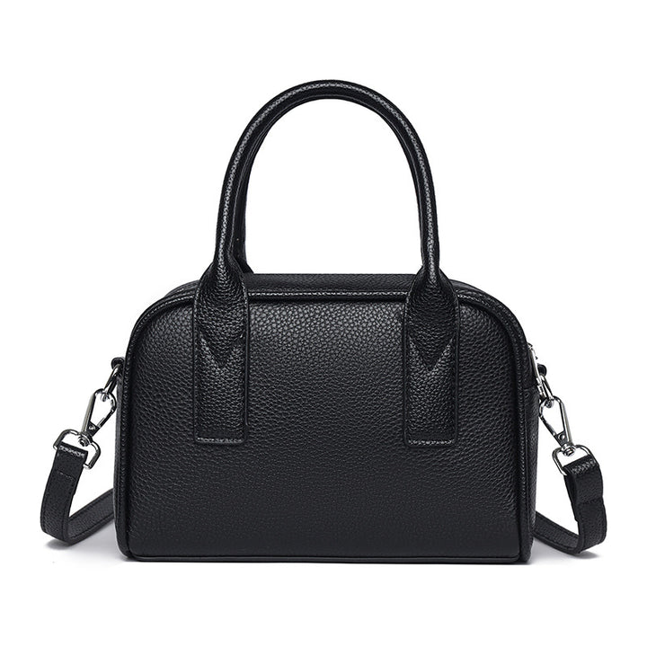 Texturiertes Leder Mini Handtasche Karnz