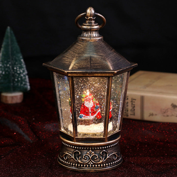Dekorative Laterne mit Weihnachtsmotiven Karnz
