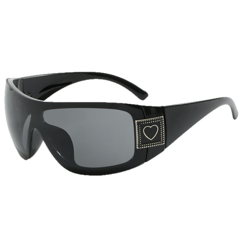 Damen Sportliche Sonnenbrille mit modernem Design Karnz