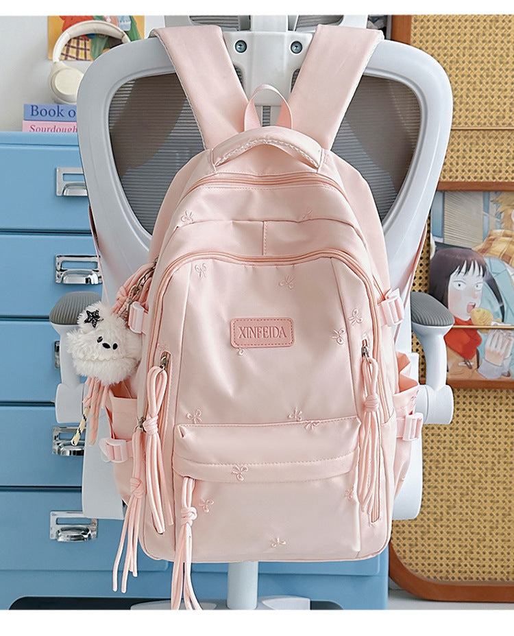 Stylischer Emi floral bestickter Rucksack