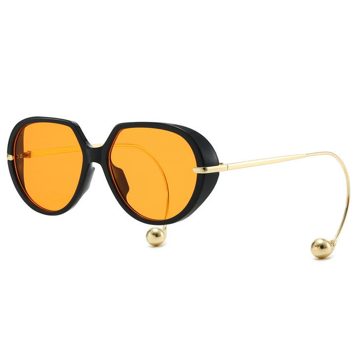 Hochwertige Fashion Shield Sonnenbrille Karnz