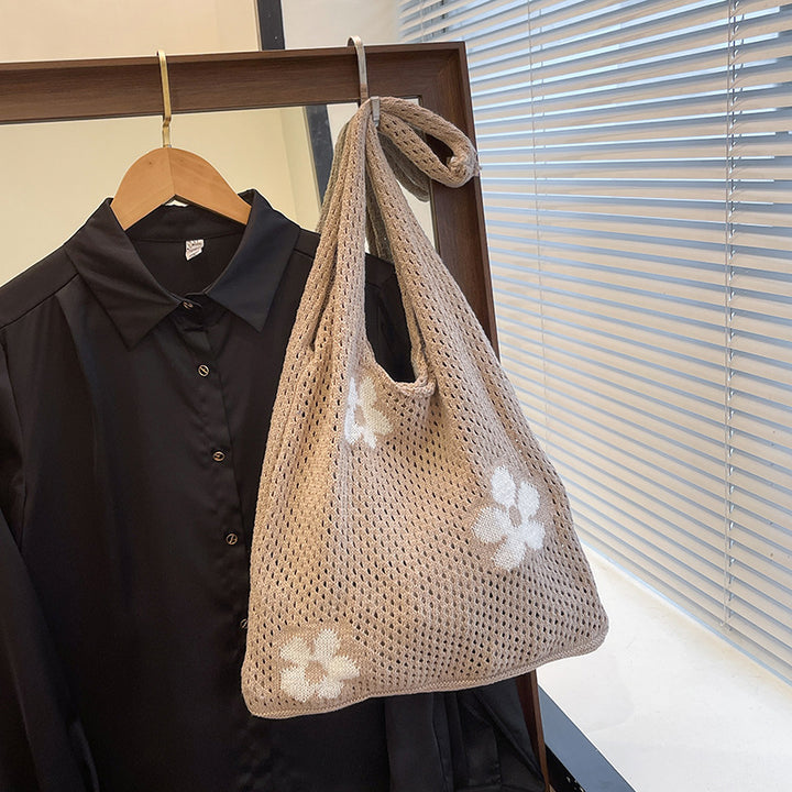 Bohemian Floral Häkel-Tote-Bag