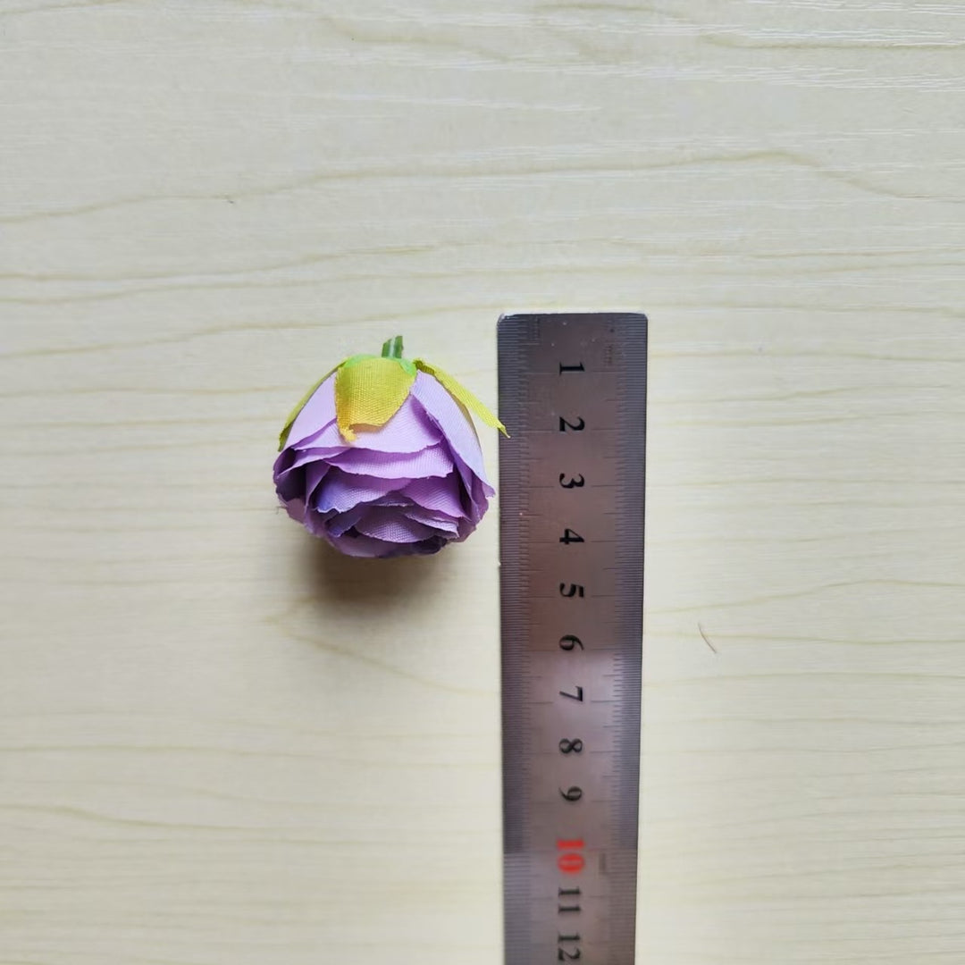 Dekorative Stoffblume