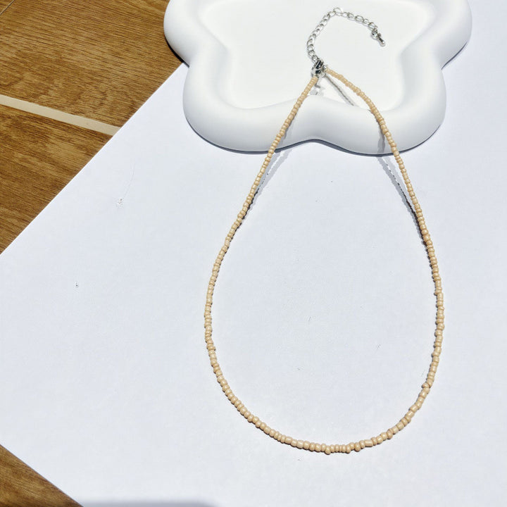 Handgefertigtes Perlen Choker Halsband Karnz