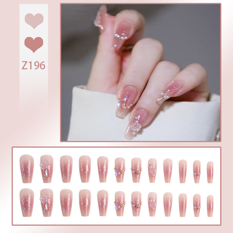 Elegantes Press-On Nagelset  1790956126