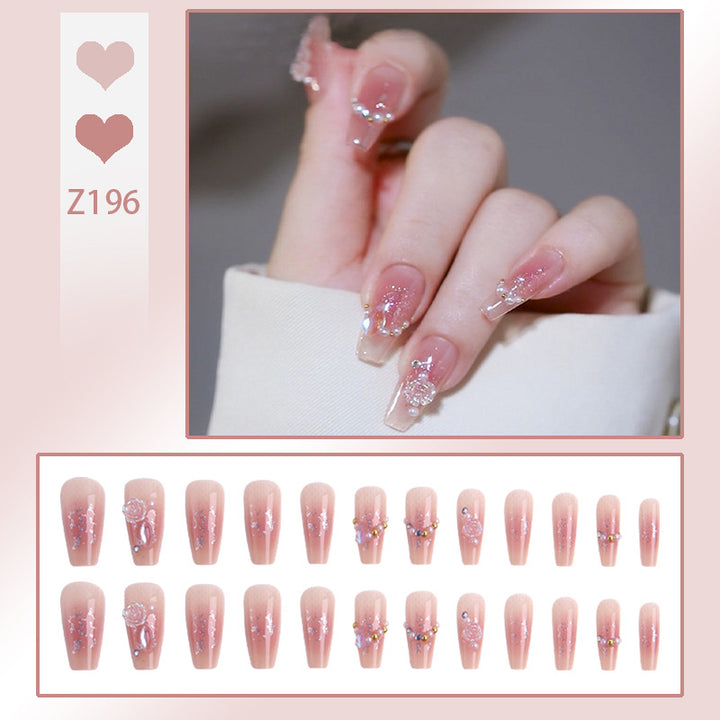 Elegantes Press-On Nagelset  1790956126