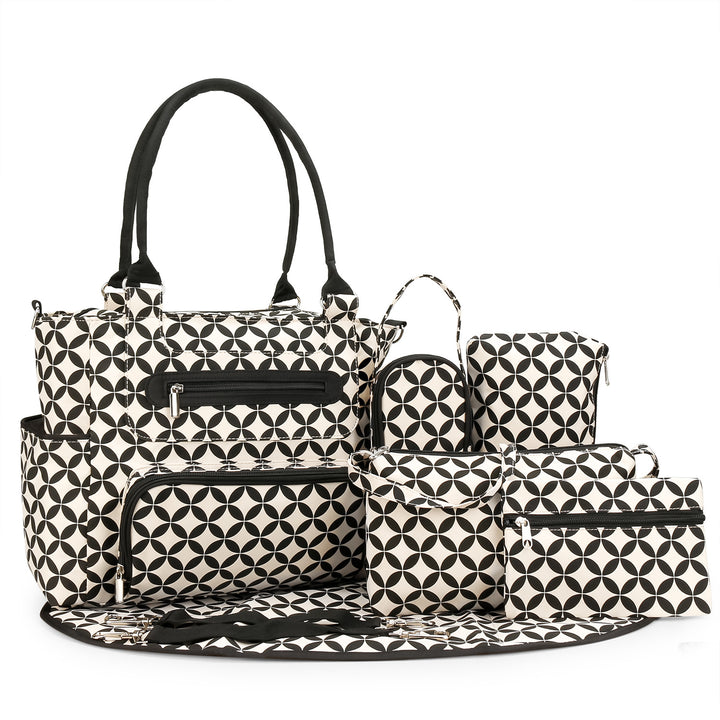 Stilvolle Wickeltasche-Set Karnz